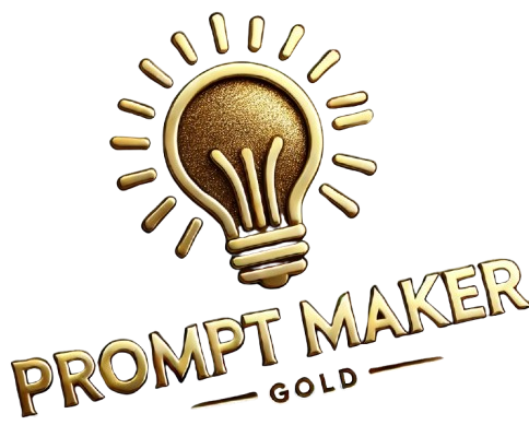 Prompt Maker Gold Hero Image